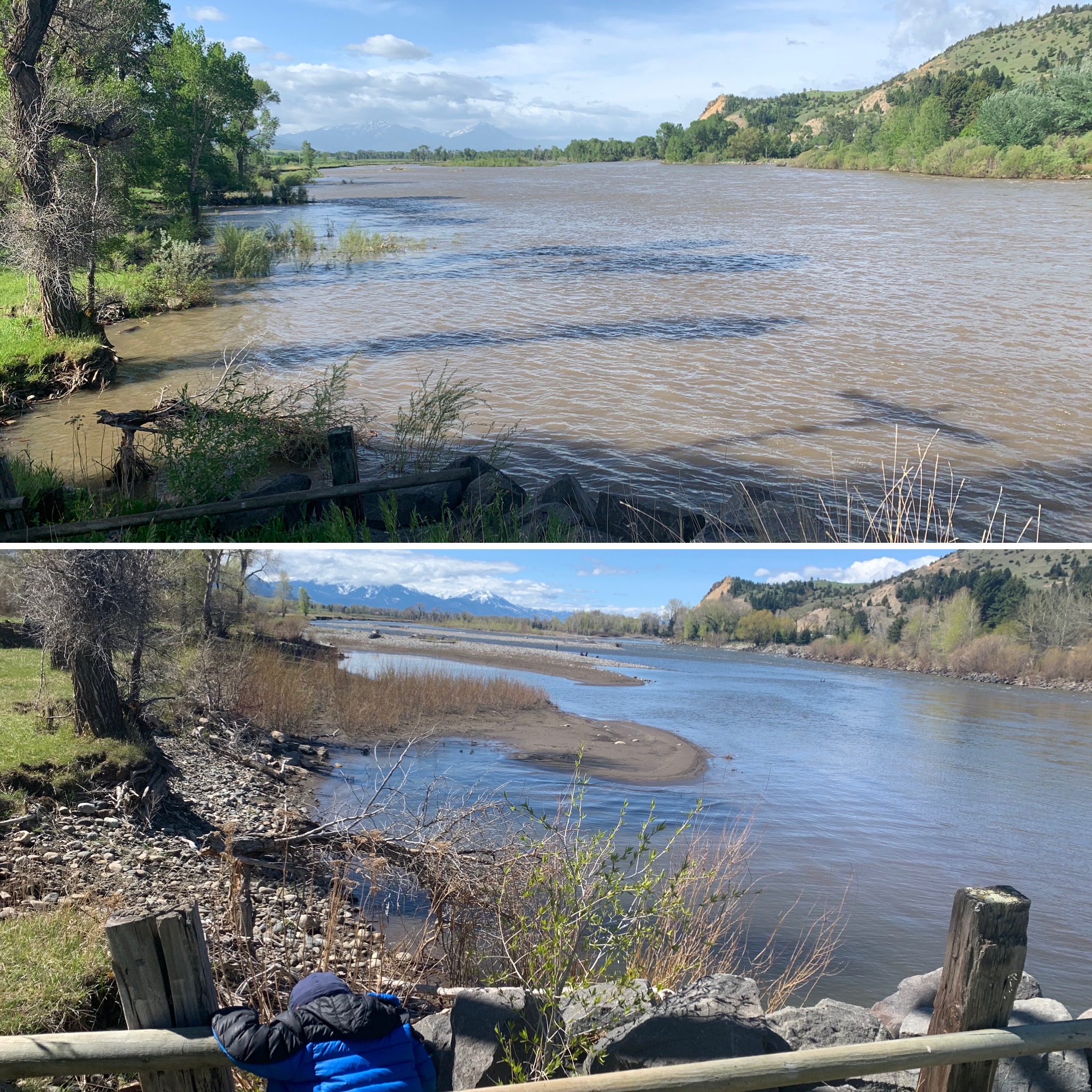 Yellowstone River flooded Sam Does Bozeman